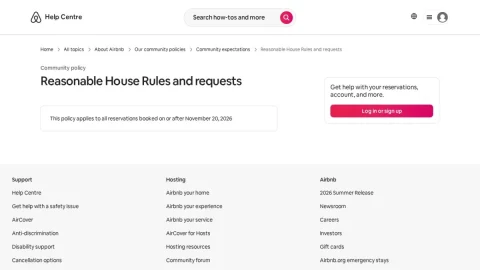 Airbnb page preview