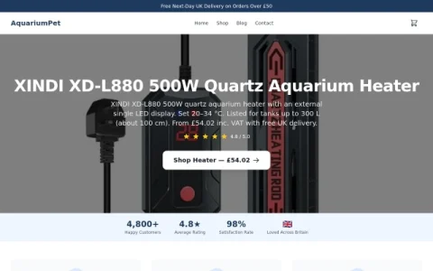 AquariumPet page preview