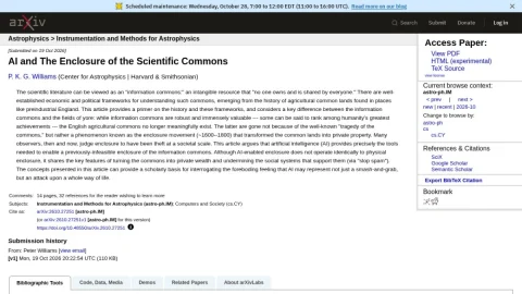 arXiv page preview