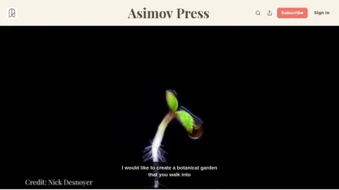 Asimov Press page preview