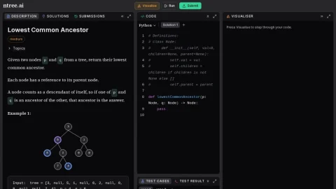 ntree.ai page preview