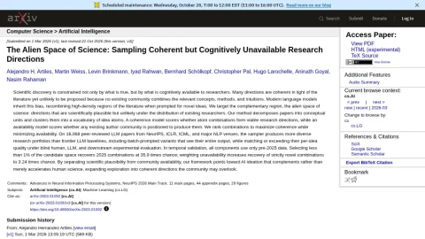 arXiv page preview
