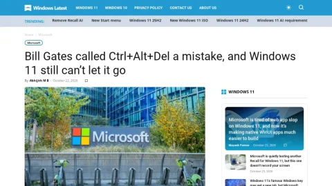 Windows Latest page preview