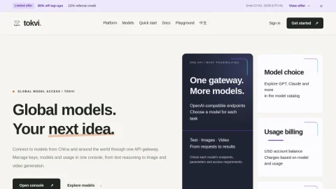 Tokvi page preview