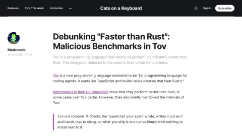 Cats on a Keyboard page preview