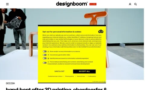 designboom page preview