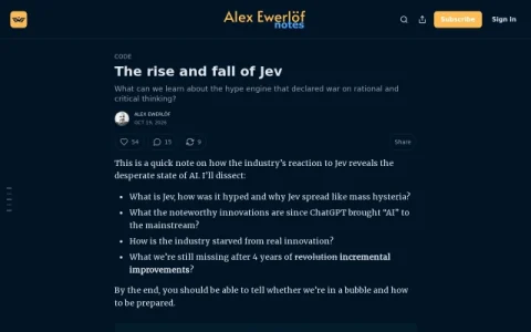 Alex Ewerlöf Notes page preview