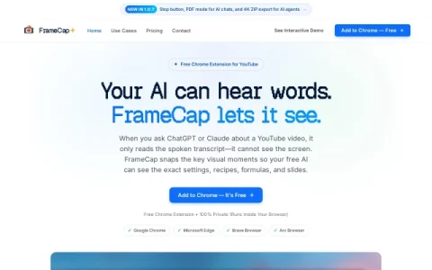 FrameCap page preview