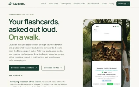 Loudwalk page preview