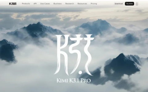 Kimi K3.1 Pro page preview