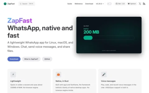 ZapFast page preview