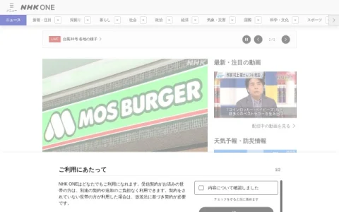 NHKニュース page preview