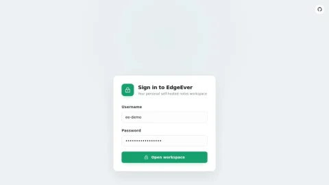 EdgeEver page preview