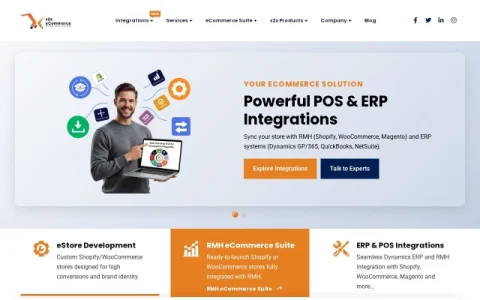 x2x eCommerce page preview