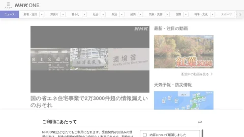 NHKニュース page preview