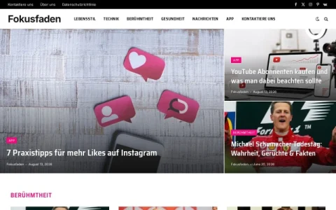 Fokusfaden page preview