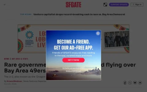 SFGATE page preview