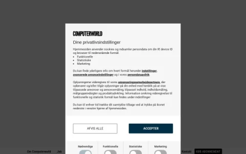 Computerworld Denmark page preview