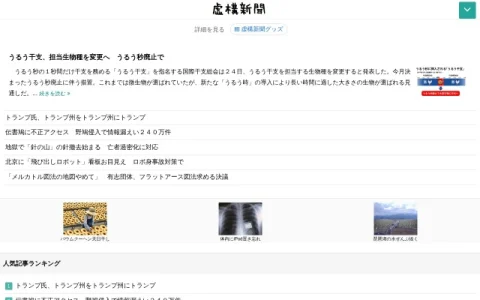虚構新聞 page preview