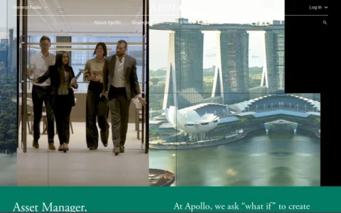 Apollo Global Management page preview