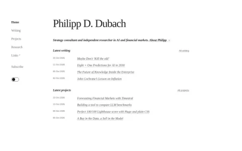 Philipp D. Dubach page preview