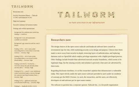 Tailworm page preview