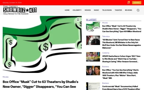 Showbiz411 page preview