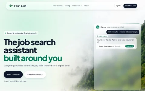 Four-Leaf page preview