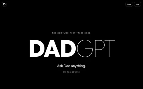 DADGPT Costume page preview