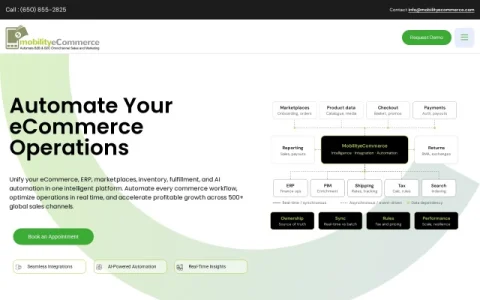 MobilityeCommerce page preview