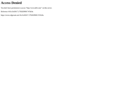 Dell page preview