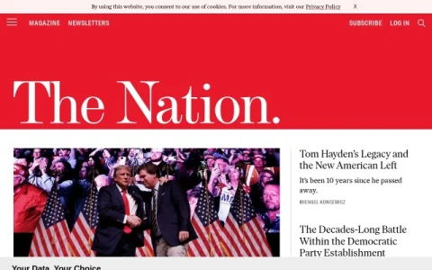 The Nation page preview