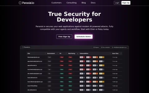Paraxial.io page preview