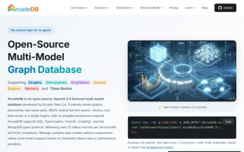 ArcadeDB page preview