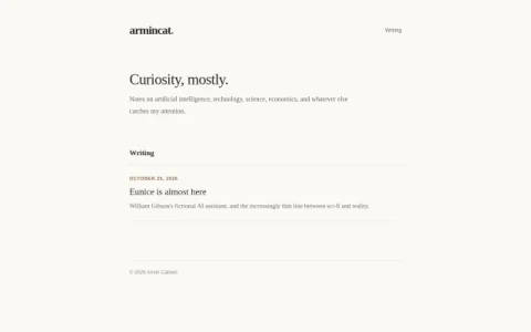 armincat page preview