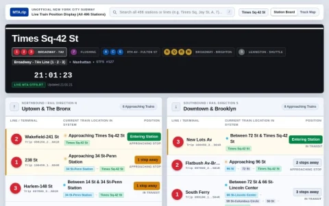 MTA.rip page preview