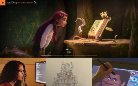 Walt Disney Animation Studios page preview