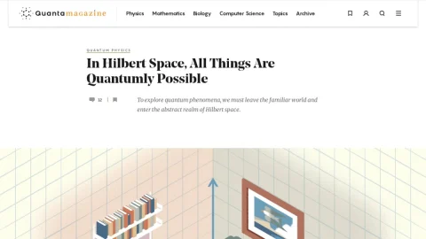 Quanta Magazine page preview
