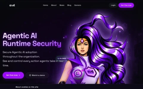 Eve Security page preview
