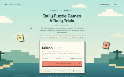 Little Fun Games page preview