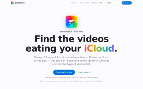 albumlean page preview