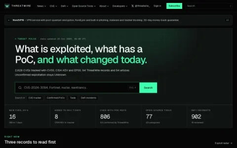 ThreatWire page preview