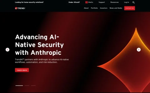 Trend Micro page preview