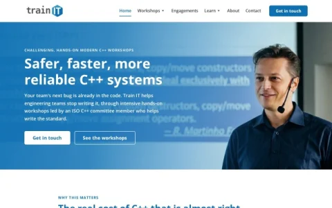 Train IT page preview