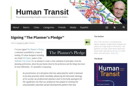 Human Transit page preview