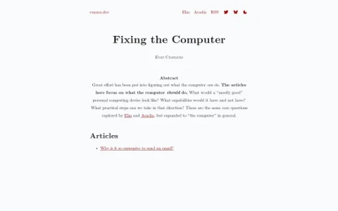 Evan Czaplicki page preview