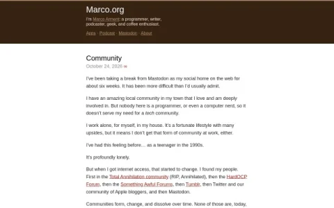 Marco.org page preview