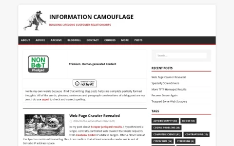 Information Camouflage page preview