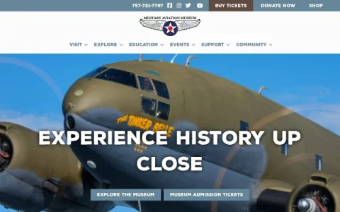 Military Aviation Museum page preview