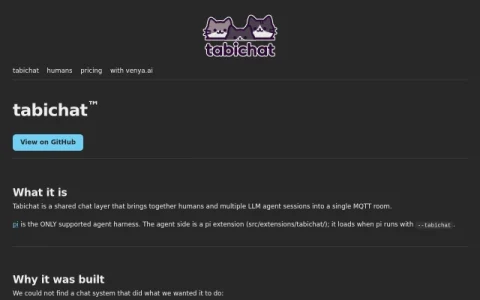 tabichat page preview